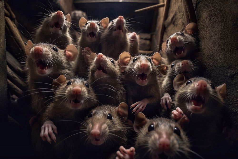 Invasions de rongeurs Invasion de souris maisons