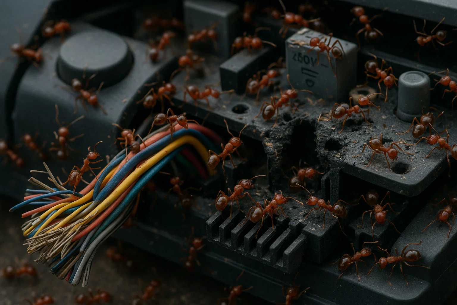 Fourmis faisant des dégats à coulommiers