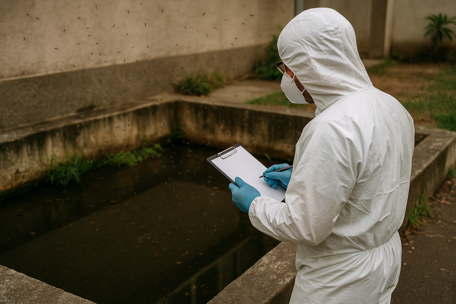 Moustique eau stagnante